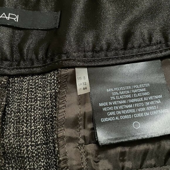 Tahari Brown Dress pants with pattern Size 8 Women - Picture 5 of 10